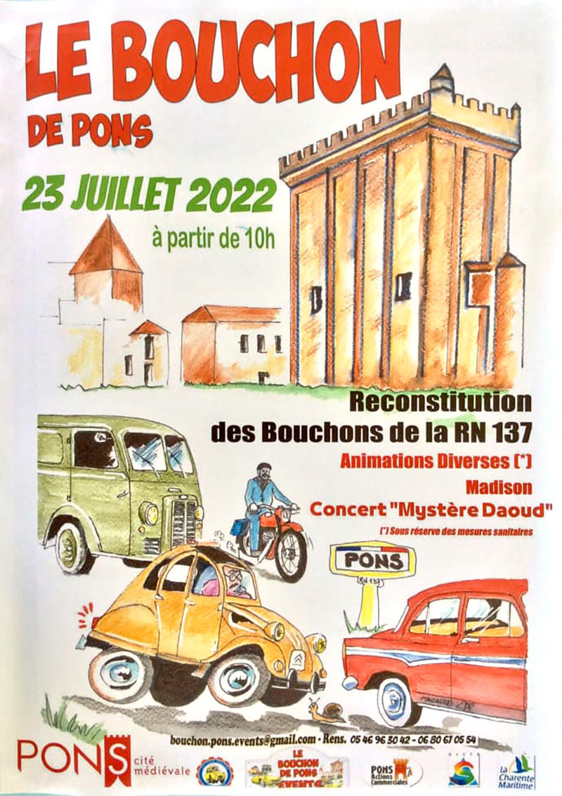 Le Bouchon de Pons - Affiche 2022