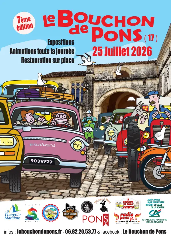Le Bouchon de Pons - Affiche 2026 Le Bouchon de Pons - Affiche 2026